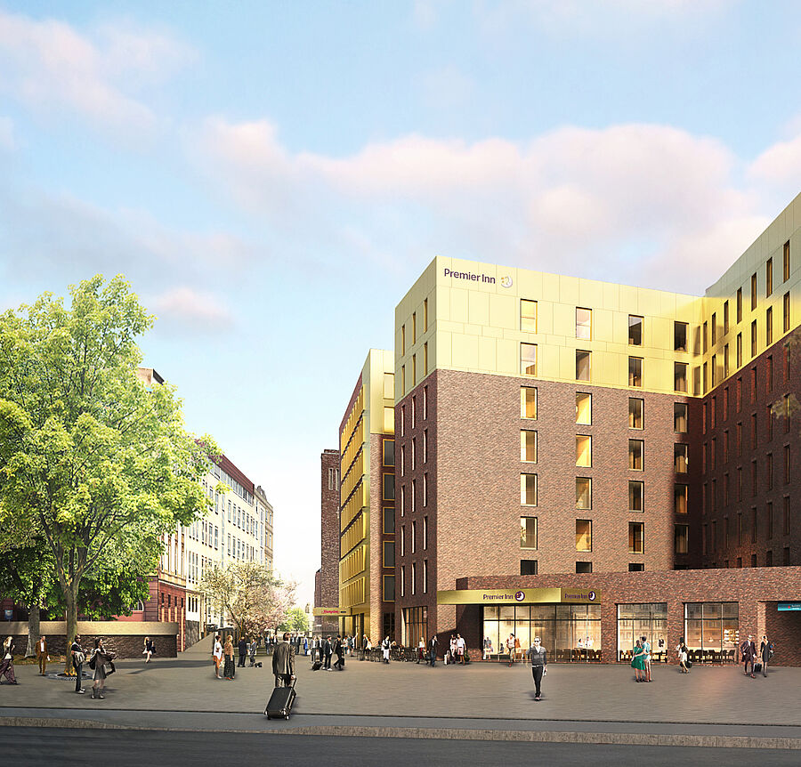 Main station district, Düsseldorf Hauptbahnhof Düsseldorf