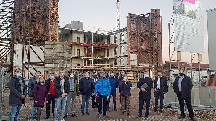 Visit of the construction site Kubaai