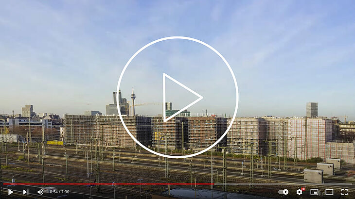 Videoclip Hauptbahnhof Düsseldorf