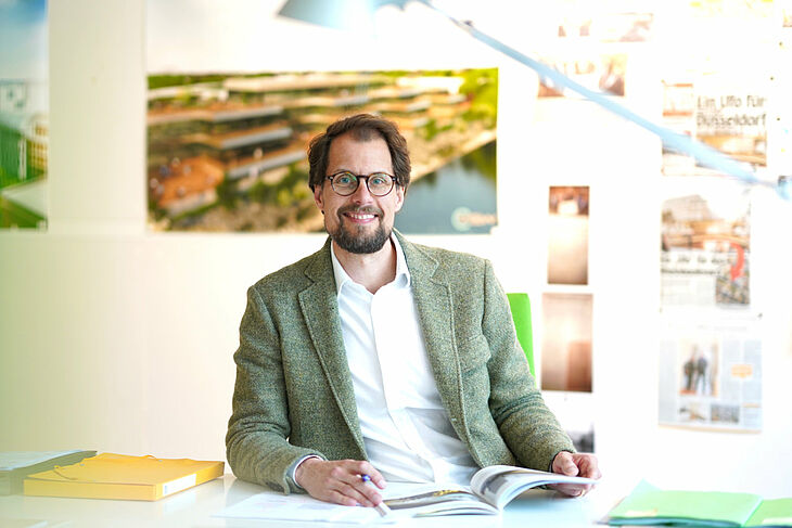 Geschäftsführender Gesellschafter Marc Böhnke von greeen! architects