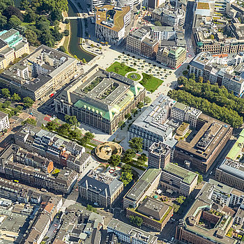 Neuplanung des Heinrich-Heine-Platzes in Düsseldorf durch das Architekturbüro greeen! architects